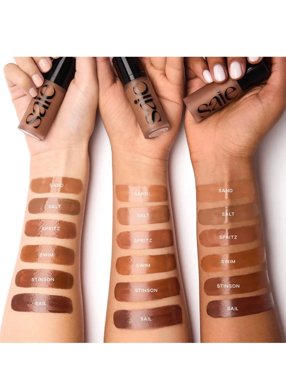 SAIE Dew Bronze Soft-Focus Sculpting Liquid Bronzer